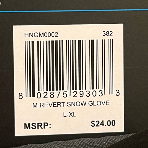 NEW HURLEY - Men’s water resistant adjustable breathable grip Snow Gloves - Picture 11 of 13